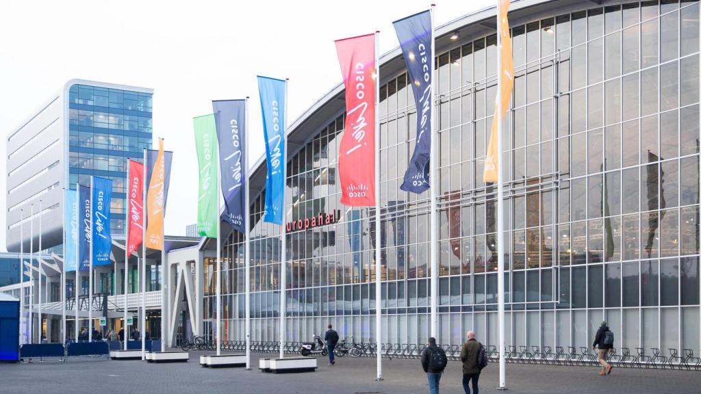 Un instante durante el Cisco Live! celebrado en Ámsterdam en 2025.