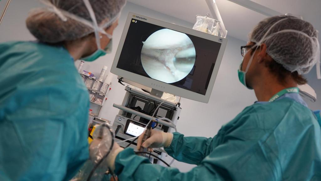 Cirugía en un centro de Ribera.