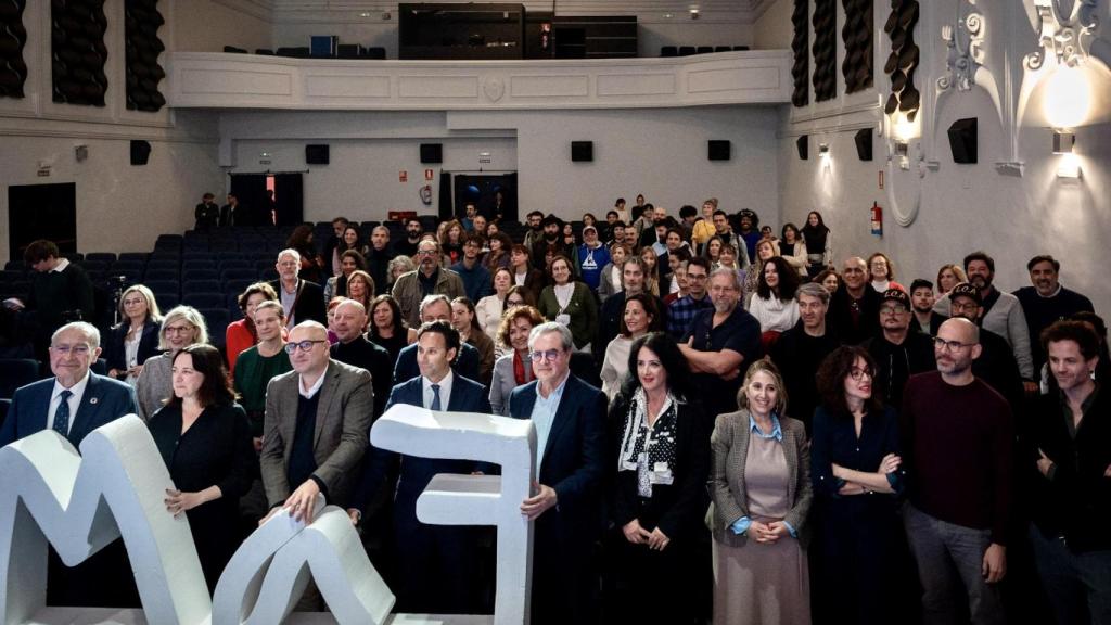 Un momento de la presentación de la programación de Málaga de Festival.