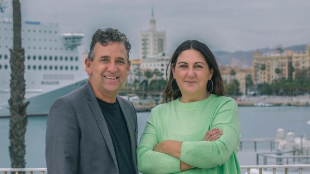 Santiago Vinagrero y Rocío Gaspar, autores del documental.