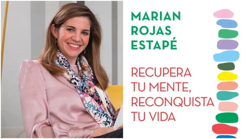 Marian Rojas y su nuevo libro.