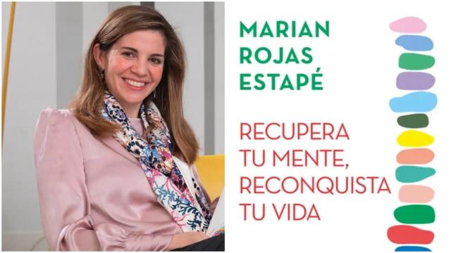 Marian Rojas y su nuevo libro.