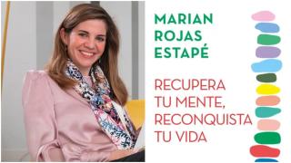 Marian Rojas y su nuevo libro.
