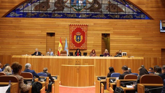 Pleno del Parlamento de Galicia