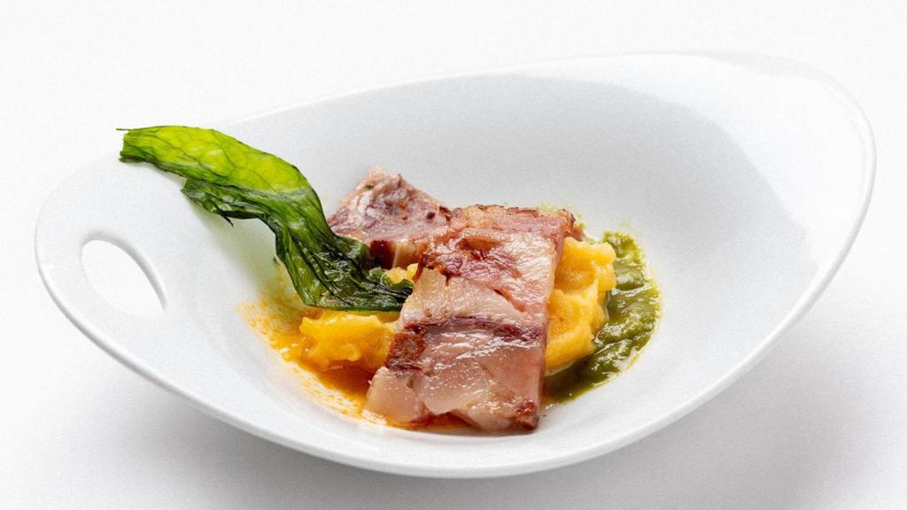 Cocido gallego (Bodeguilla de San Lázaro).