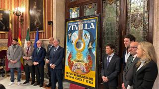 Imagen del cartelas las Fiestas de Primavera de Sevilla.