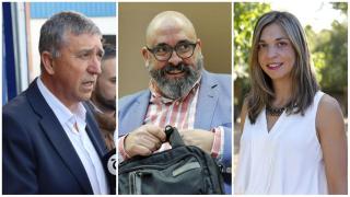 Rafael Climent, Enric Nomdedeu y Rosana Seguí. EE