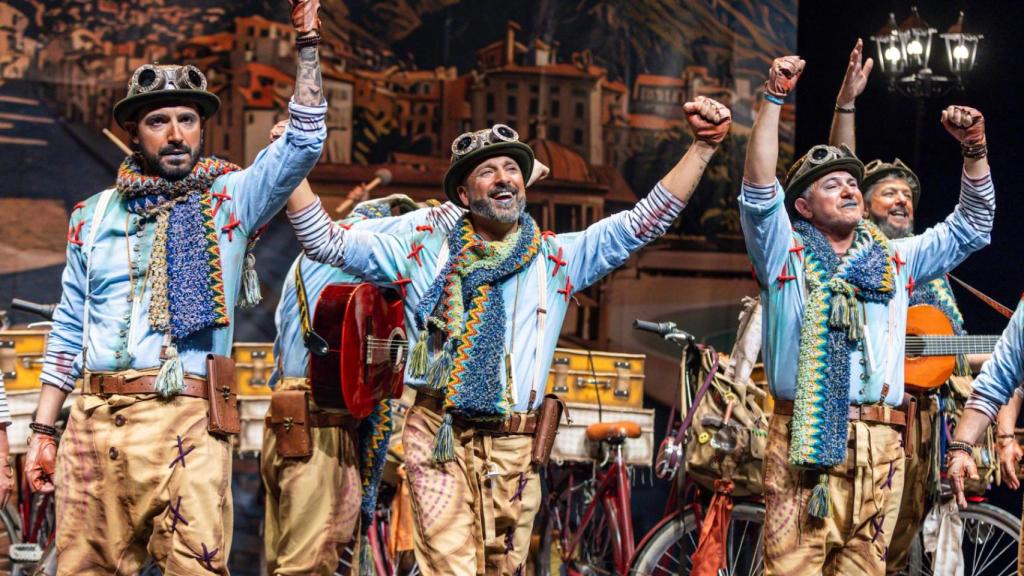 Los majaretas de la bicicleta.