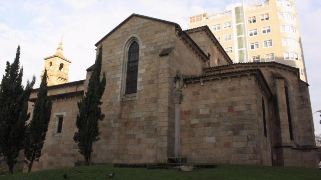 Iglesia de San Francisco en A Coruña.