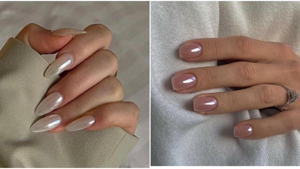 Uñas perla.