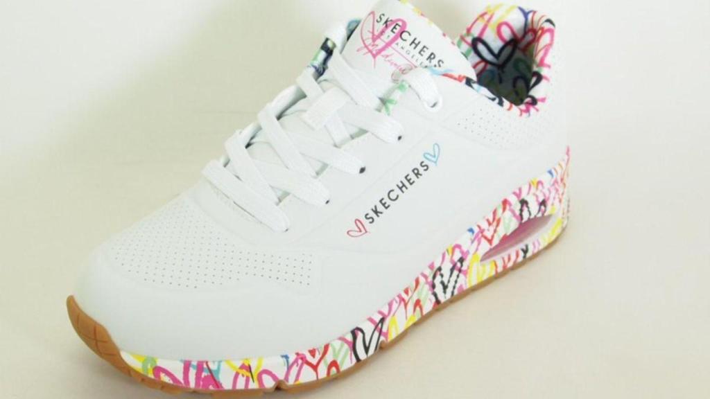 Zapatillas de mujer Skechers Uno Loving Love 