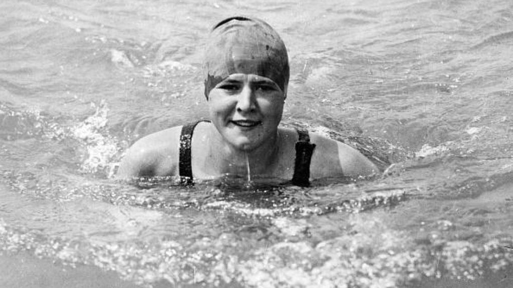 Gertrude Ederle, nadadora estadounidense.