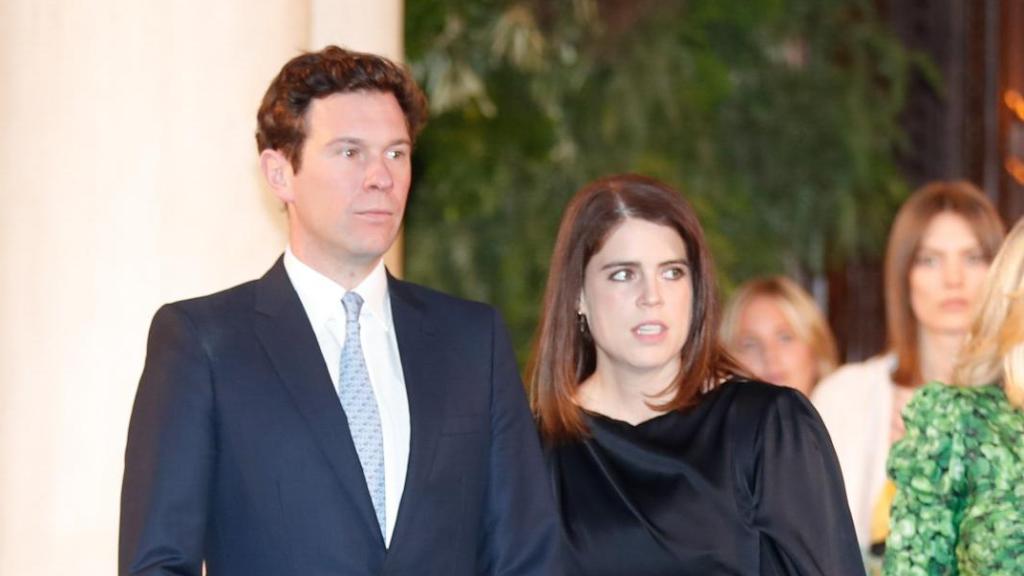 Eugenia de York con su marido,  Jack Brooksbank, en una imagen de archivo.