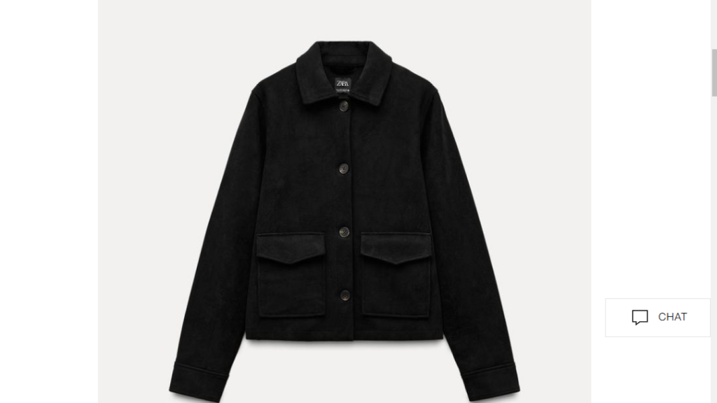 Chaqueta efecto ante. Ref. 4344/622/800