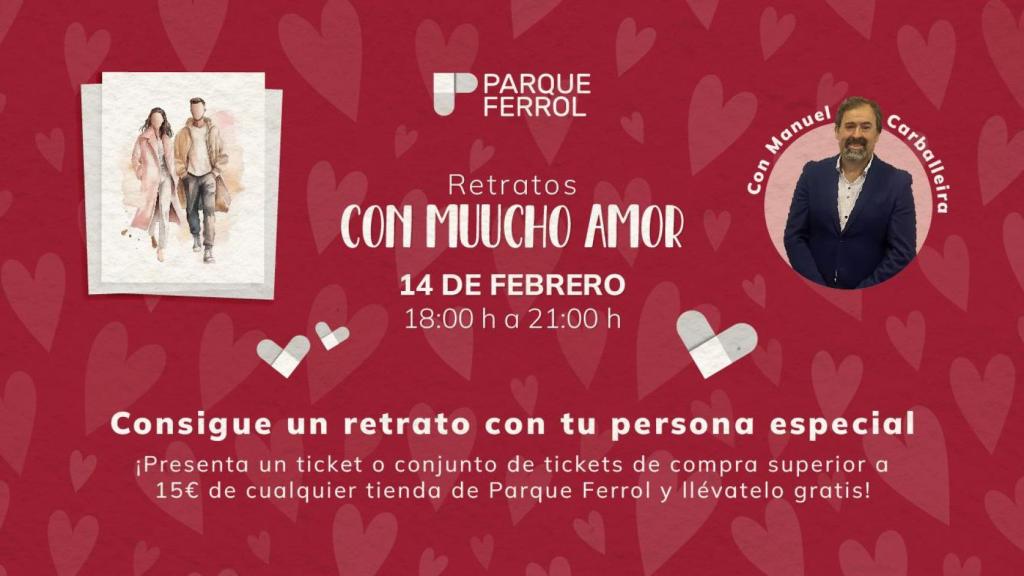 Fotografías en Parque Ferrol por San Valentín