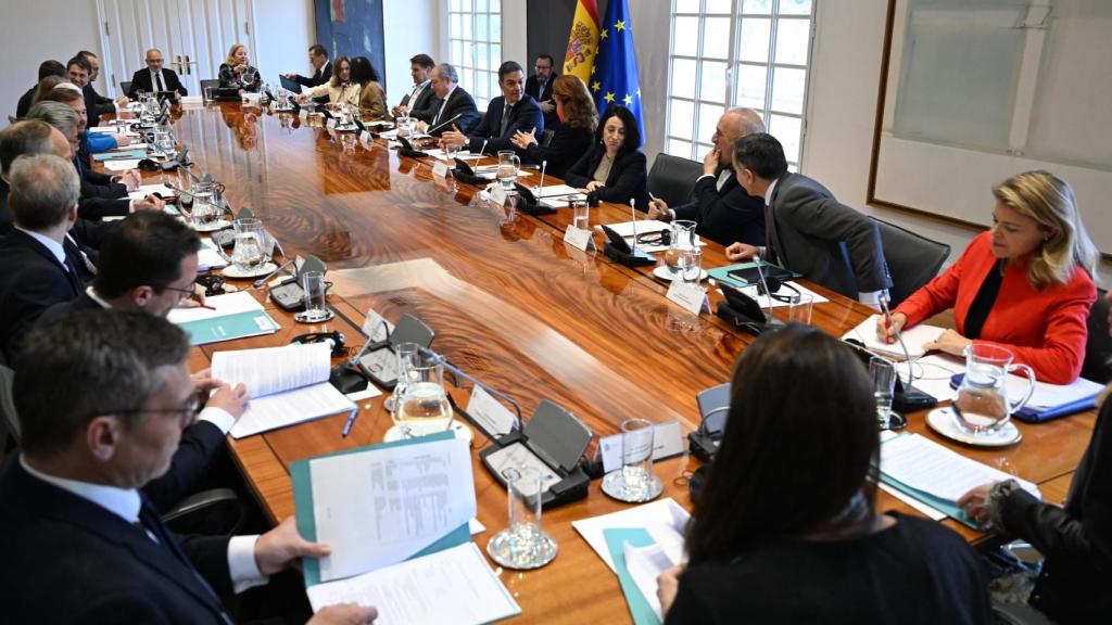 Un momento durante la reunión.