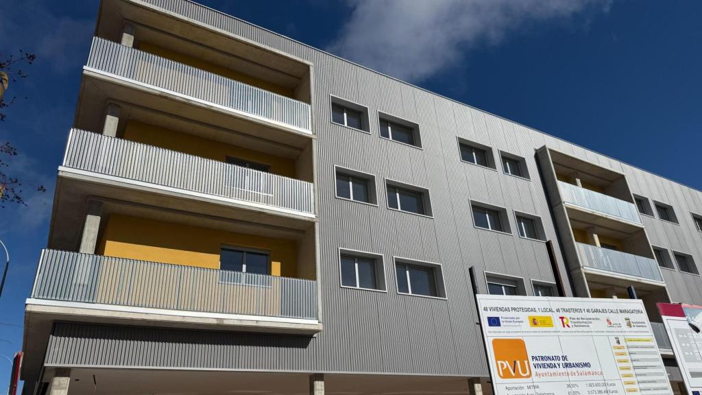 Nuevo edificio de viviendas en el barrio Capuchinos