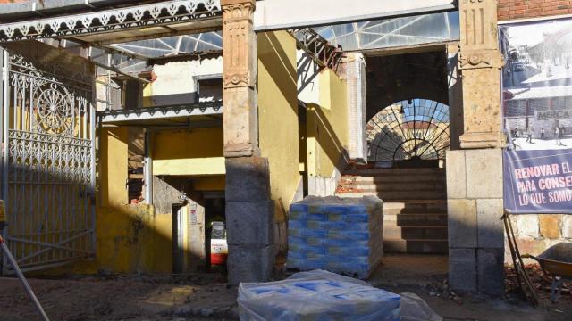 Obras del Mercado de Abastos de Zamora