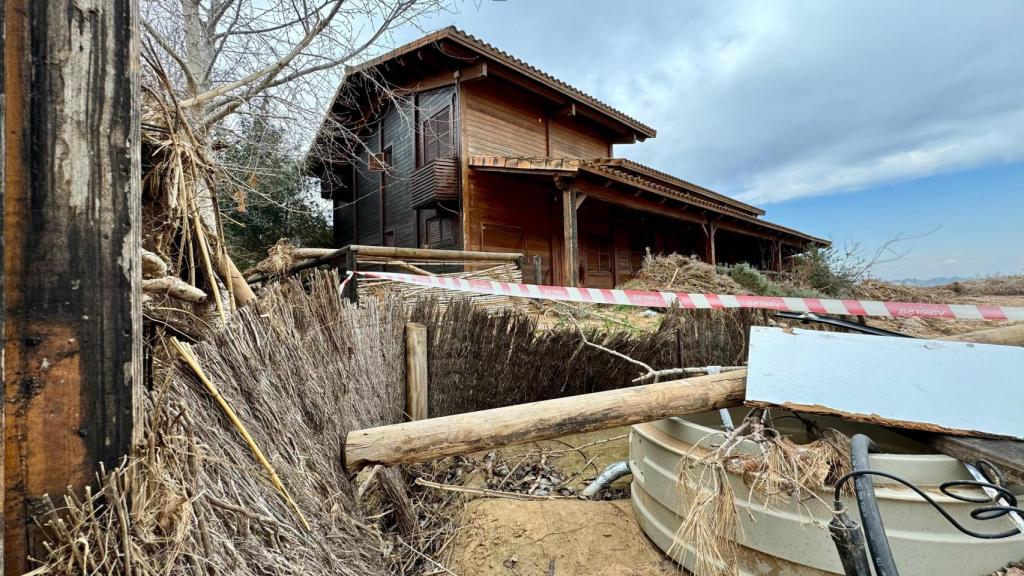 Visita del conseller de Medio Ambiente, Martínez Mus, al Parque Natural del Turia para conocer los avances de los trabajos para la recuperación. EE