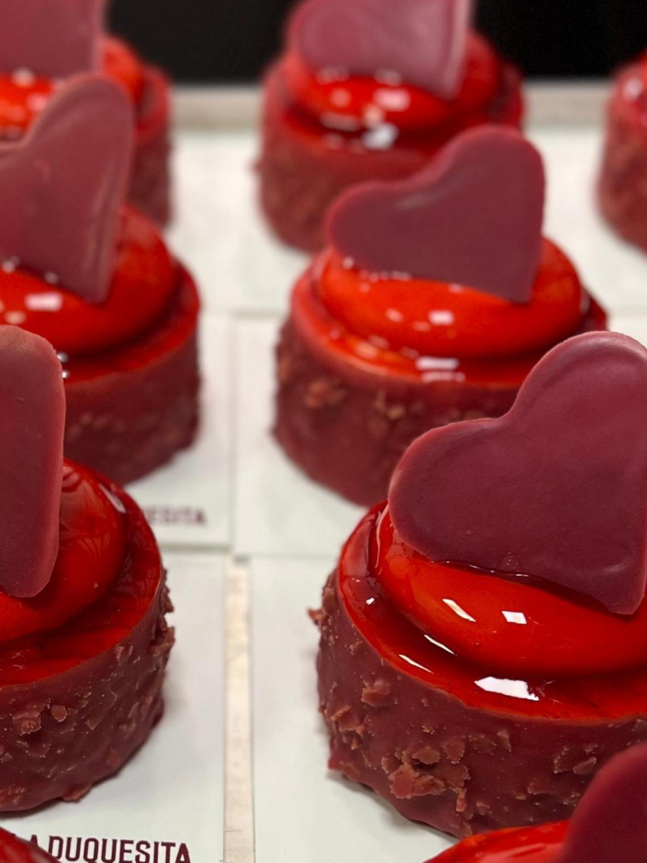 Postre de San Valentin de La Duquesita.