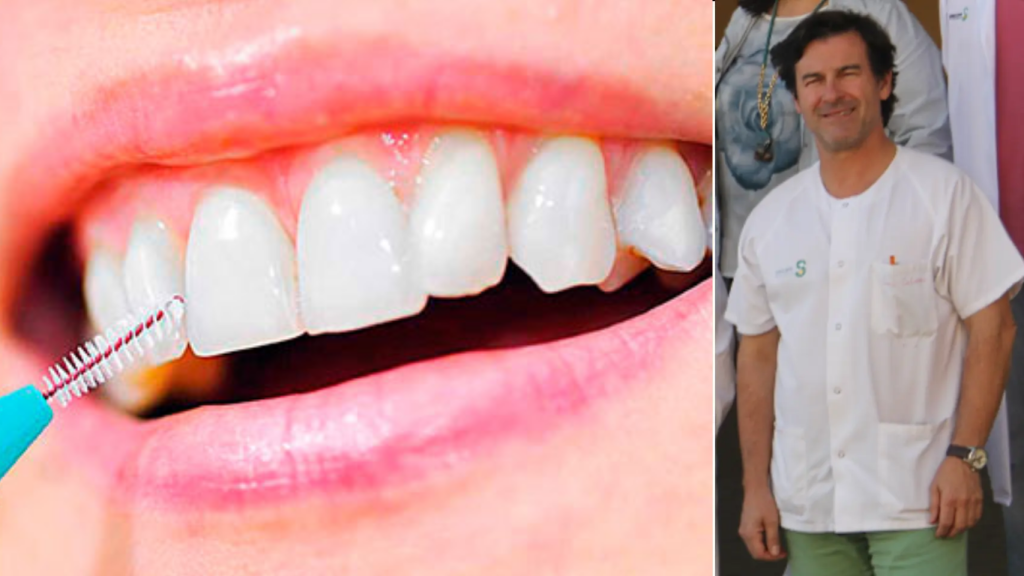 Luis Cabezas es enfermero pediátrico y divulgador / Cepillo interdental.