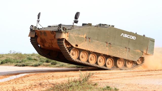 Plataforma ASCOD realizando pruebas.