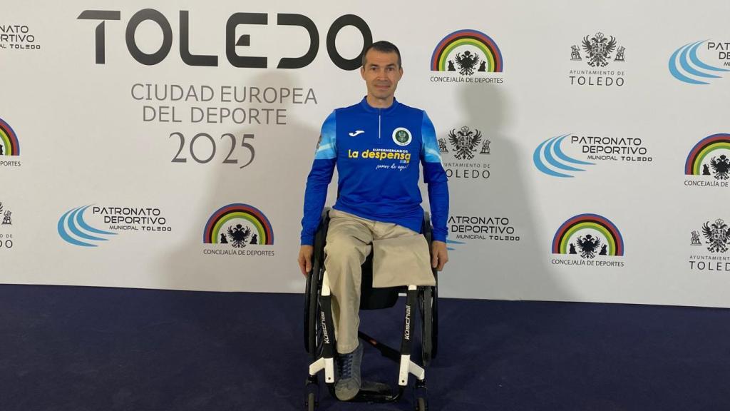 El atleta toledano Omar Ortiz.