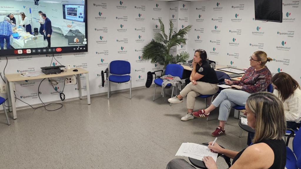 Un momento de la formación.