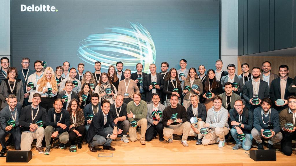 Representantes de todas las empresas que forman parte de este ranking de Deloitte.