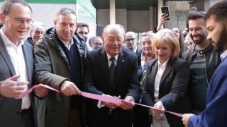 La consejera de industria, Leticia García , asiste a la inauguración de la nueva sede de la asociación española contra el cáncer (1)