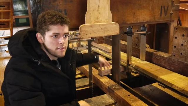 Carlos, de Elche, es uno de los 'Valencians pel món' que participa en la ruta de los molinos.