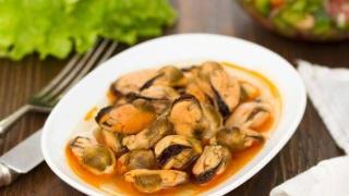 Mejillones en escabeche.