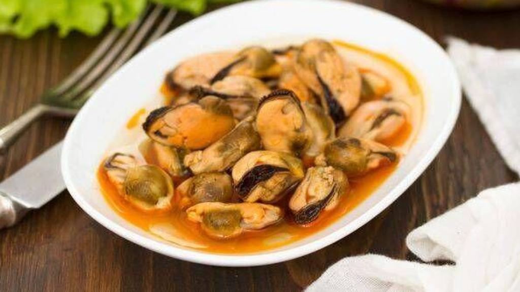 Mejillones en escabeche.