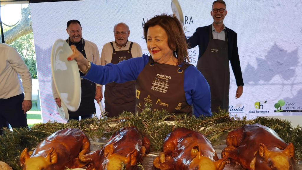 La cocina del cochinillo de la edición de 2024.