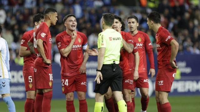 Lluís López con el Real Zaragoza.