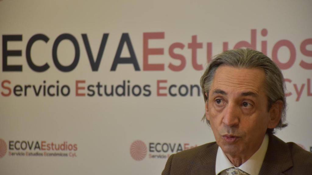 El director de ECOVAEstudios, Juan Carlos De Margarida, durante la presentación del Observatorio Digital 2024
