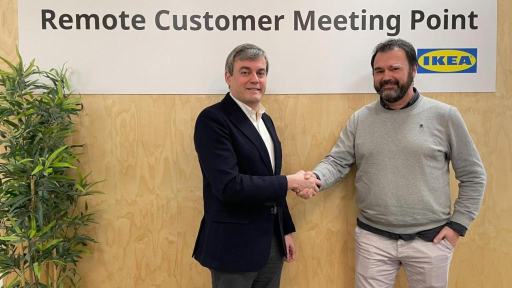 Firma del acuerdo entre Ikea y FPAspasia