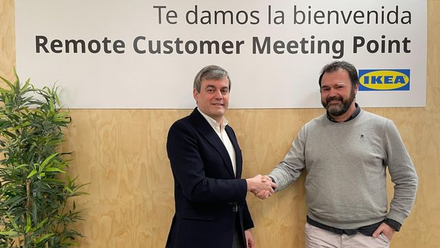 Firma del acuerdo entre Ikea y FPAspasia