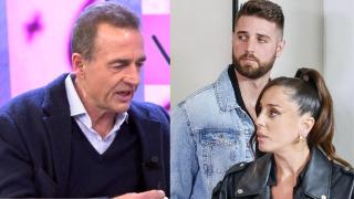 Alessandro Lequio y Anabel Pantoja y David, en un fotomontaje