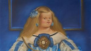 'La Menina, según Velázquez' (Fernando Botero, sf)
