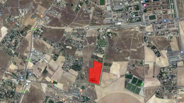 Parcela subastada en Albacete.