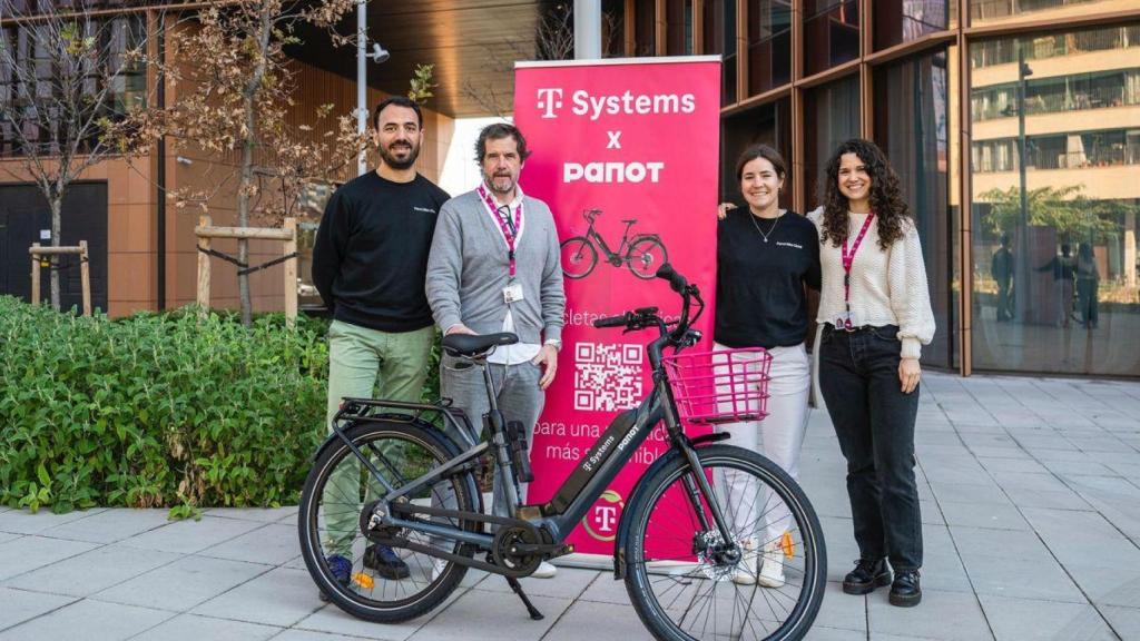 Presentación del programa de movilidad sostenible lanzado por T-Systems junto a Panot