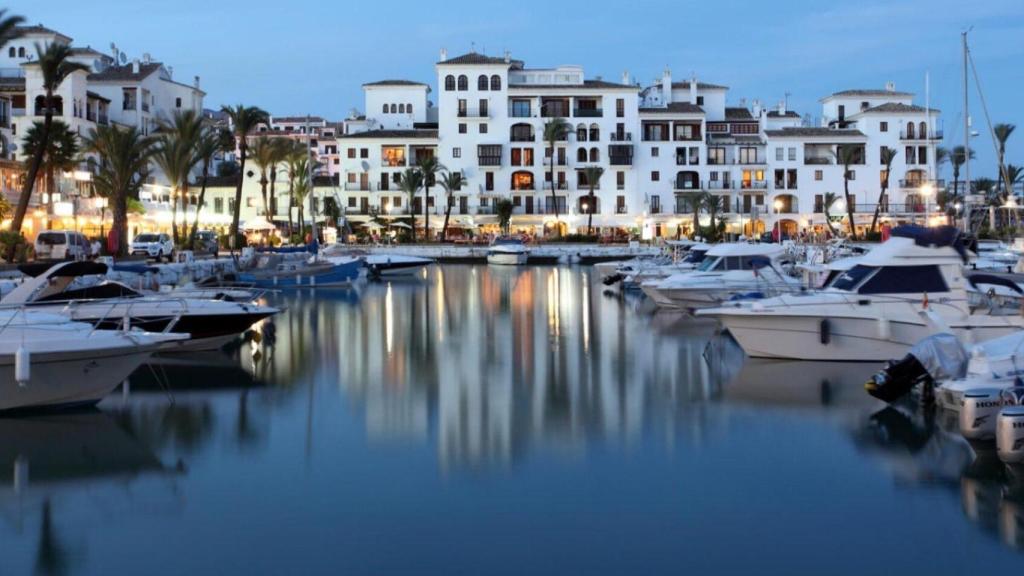 Imagen del puerto deportivo de Manilva.