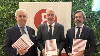 Javier Font, Manuel Méndez y Antonio Pedraza.