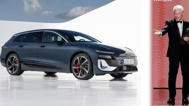 Richard Gere se trasladó en la ceremonia de los Goya en este Audi A6 e-tron Avant.