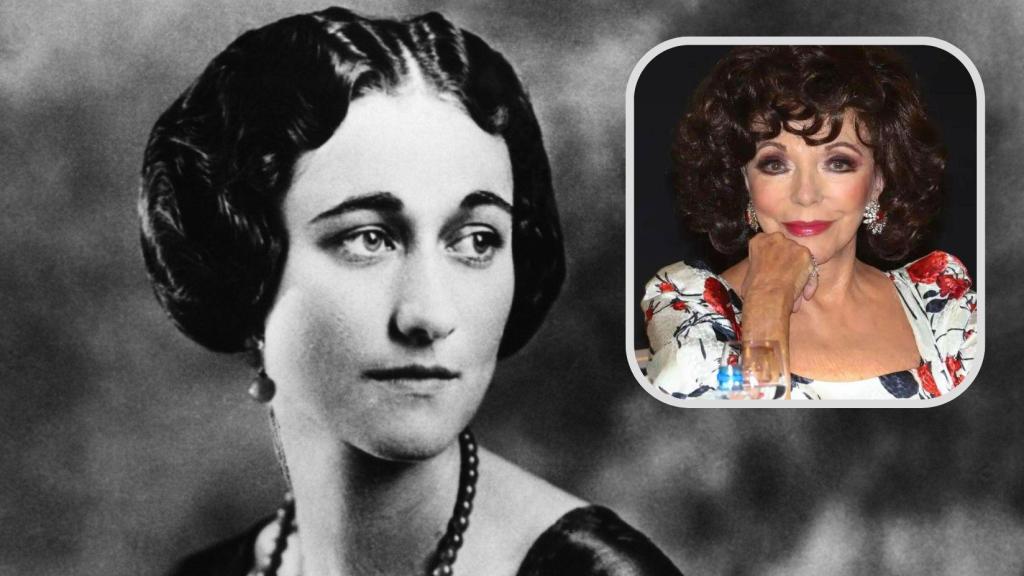 La esposa del duque de Windsor, en un montaje de Magas.