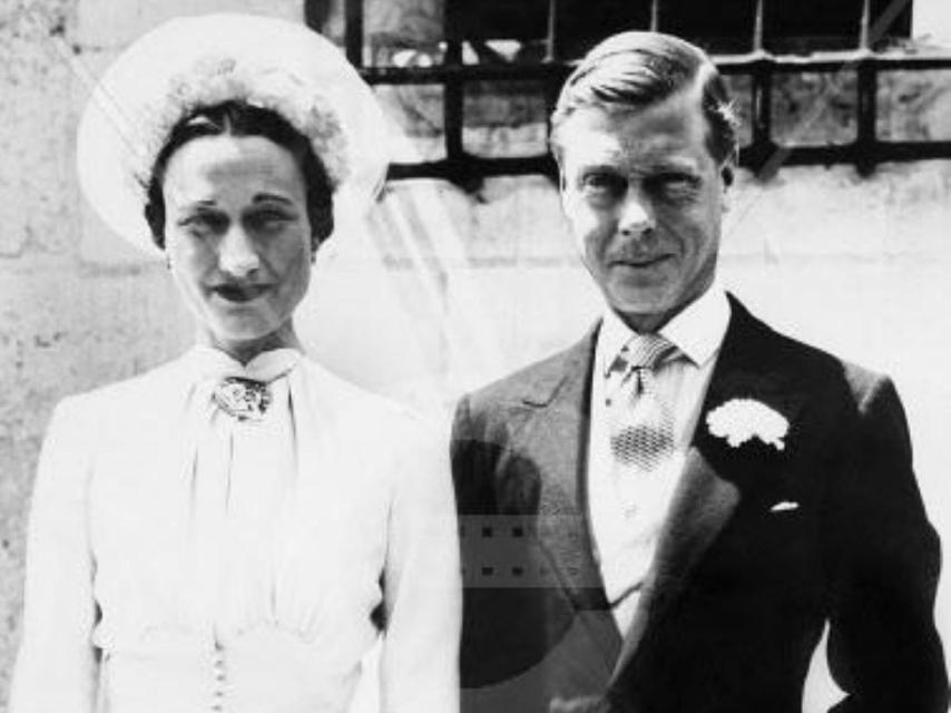 Eduardo de Windsor y Wallis, el día de su boda en 1937.