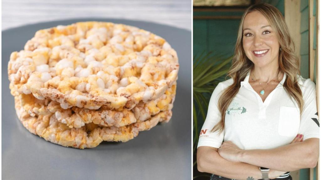 La nutricionista Paloma Quintana advierte sobre las tortitas de arroz.