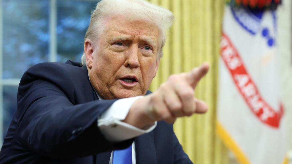 El presidente de EEUU, Donald Trump, en el Despacho Oval de la Casa Blanca.