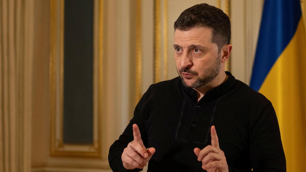 El presidente ucraniano, Volodímir Zelenski.